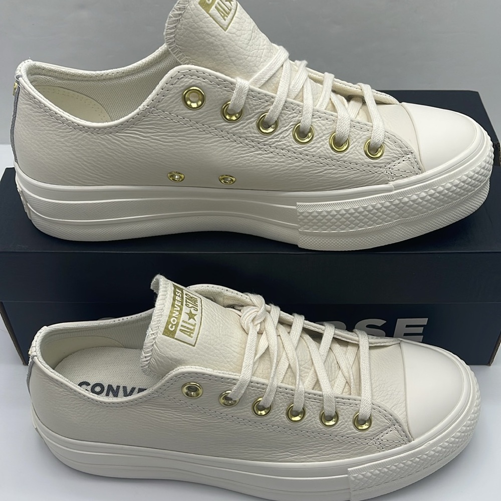 Converse WMNS Platform Sneakers A12765C
CTAS LIFT OX
EGRET/EGRET/GOLD - Picture 2 of 16